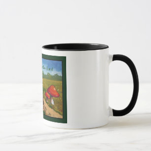 Taza Recepción al nuevo hogar: Ratón lindo, setas, ar