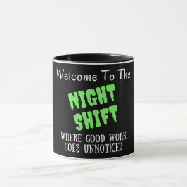 Taza Recepción al turno de noche