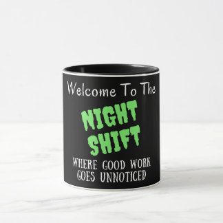 Taza Recepción al turno de noche