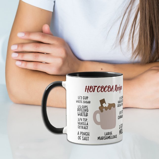 Taza Receta de cacao caliente Mug (Subido por el creador)