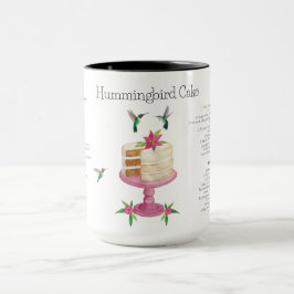 Taza Receta de café de Hummingbird Cake Mug
