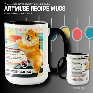 Taza Receta del Museo de Arte Chow GUS GUSI
