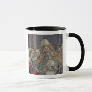 Taza Recibiendo el anillo, de la boda del Virgi