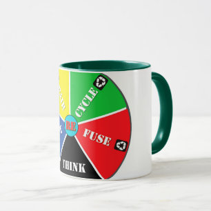 Taza Reciclar, reutilizar, refundir, repensar - Guardar