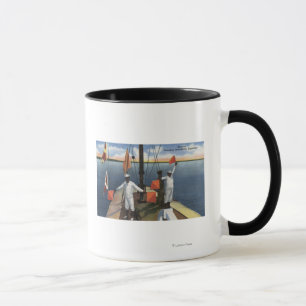 Taza Reclutas que aprenden la señalización del semáforo
