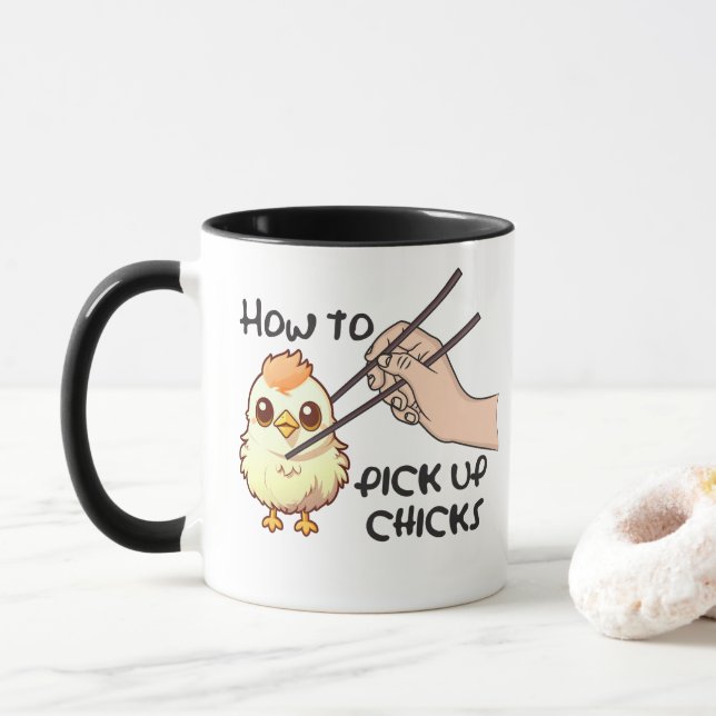 Taza Recoge chicas (Con donut)