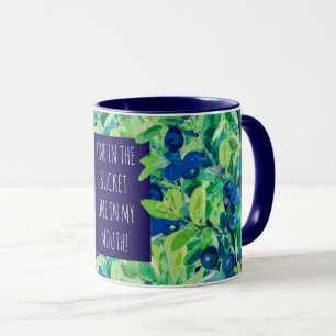 TAZA RECOGER BLUEBERRIES, MEME!