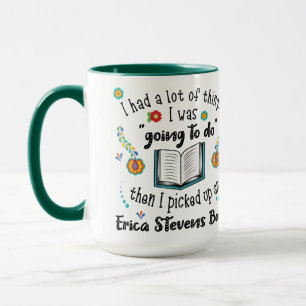Taza Recogió Un Libro De Erica Stevens
