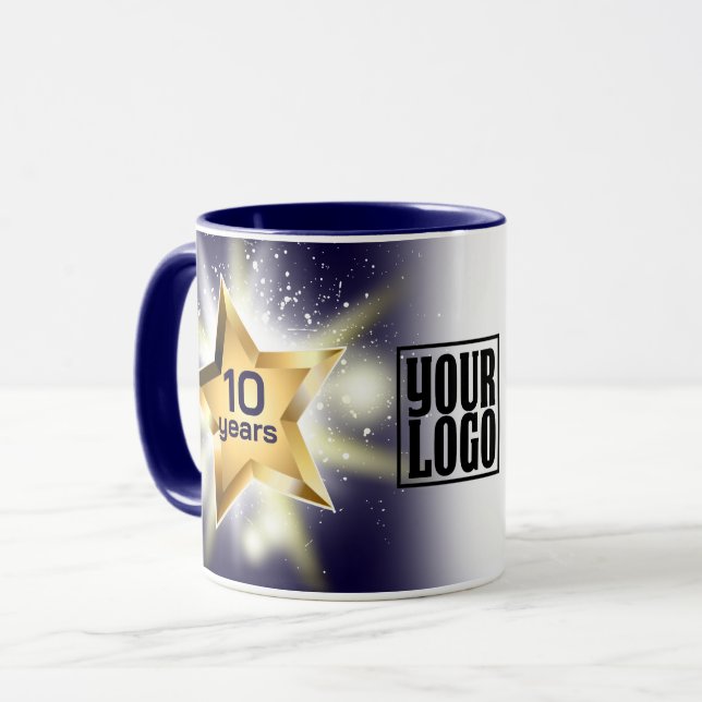 Taza Reconocimiento del aniversario de los empleados de (Anverso izquierdo)