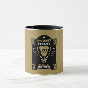 Taza Reconocimiento del servicio de empleo a largo plaz