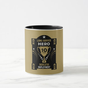 Taza Reconocimiento del servicio de empleo a largo plaz