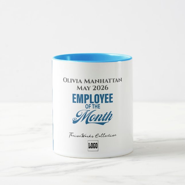 Taza Reconocimiento Empresarial Personalizado Empleado  (Centro)