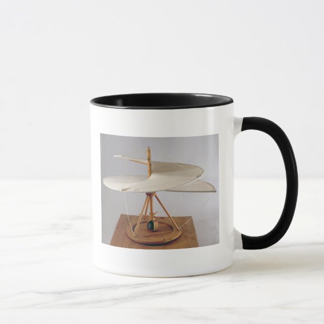 Taza Reconstrucción modelo del diseño de da Vinci (Derecha)
