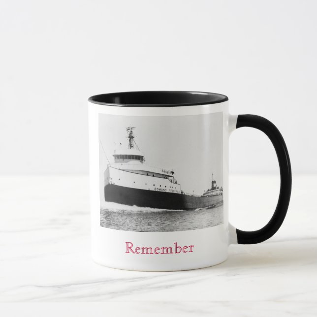 Taza Recuerde: El Edmund Fitzgerald (Derecha)