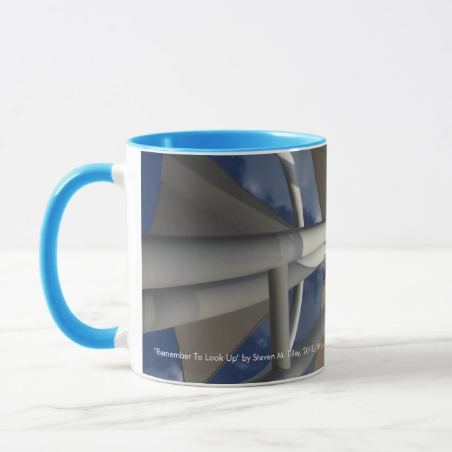 Taza "Recuerde mirar para arriba " (Izquierda)