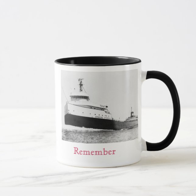 Taza Recuerden: El Edmund Fitzgerald (Derecha)