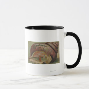 Taza Recuerdo de #4 - cualquier ciudad, estado