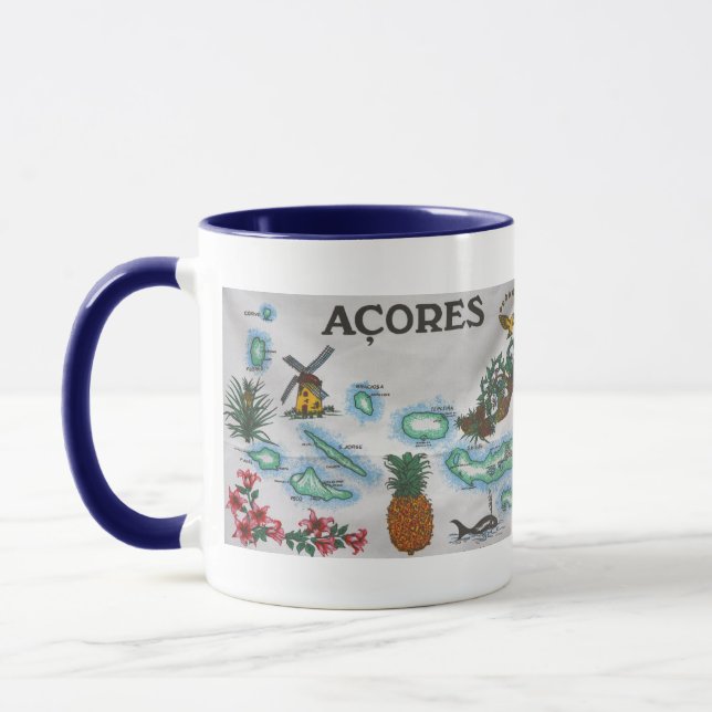 Taza Recuerdo de Azores (Izquierda)