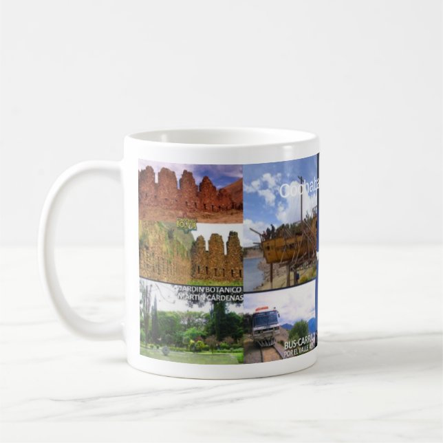Taza recuerdo de Cochabamba Bolivia (Izquierda)