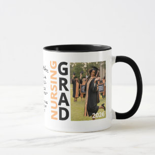 Taza Recuerdo de foto de enfermera graduada de enfermer