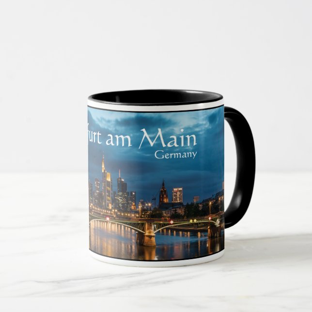 Taza Recuerdo de Frankfurt Alemania  (Anverso derecho)