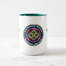 Taza Recuerdo de la 4ª División de Infantería