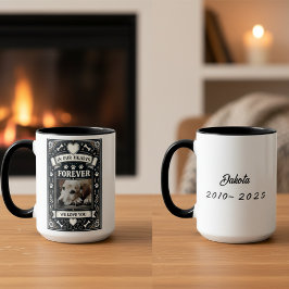 Taza Recuerdo de la pérdida del perro