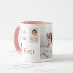 Taza Recuerdo moderno y elegante para la mejor mamá jam