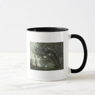 Taza Recuerdos de Mortefontaine, 1864