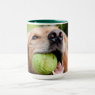 Taza Recuperador de oro con bola de tenis