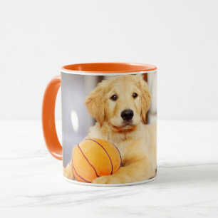 Taza Recuperador de oro con juguete de baloncesto
