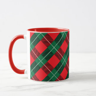 Taza Red and Green Plaid 