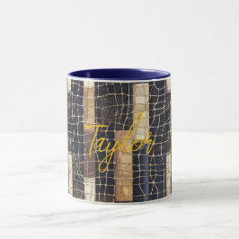 Taza Red Azul Océano Net