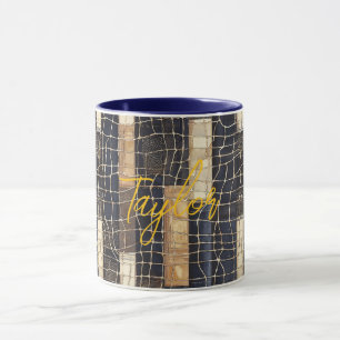 Taza Red Azul Océano Net