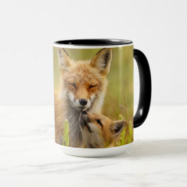 Taza Red Fox Kit busca a mamá
