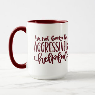 Taza Red Graciosa No Bossy