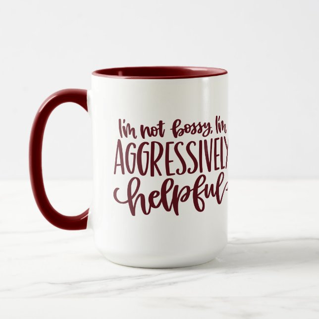 Taza Red Graciosa No Bossy (Izquierda)