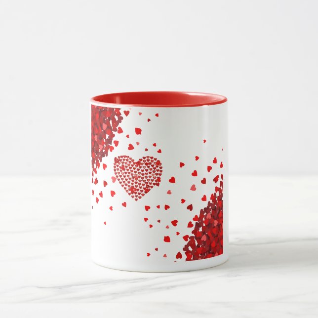 Taza Red Lover's Hearts Mug (Centro)