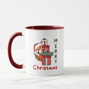 Taza Red Panda Christmas Gift Winter Red Pandas