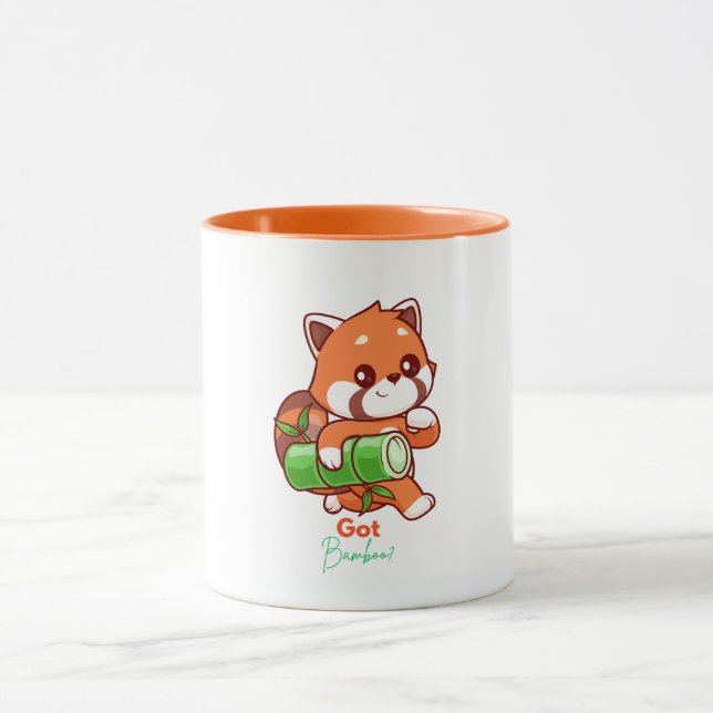 Taza Red Panda Got Bamboo? (Centro)