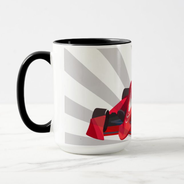 Taza Red Racing Car Driver (Izquierda)