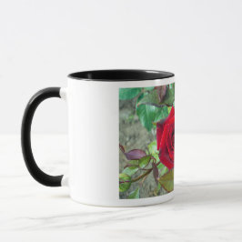 Taza Red Rose Día de San Valentín Mug