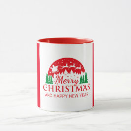 Taza Red Top Quality Navidades MUG por regalo.