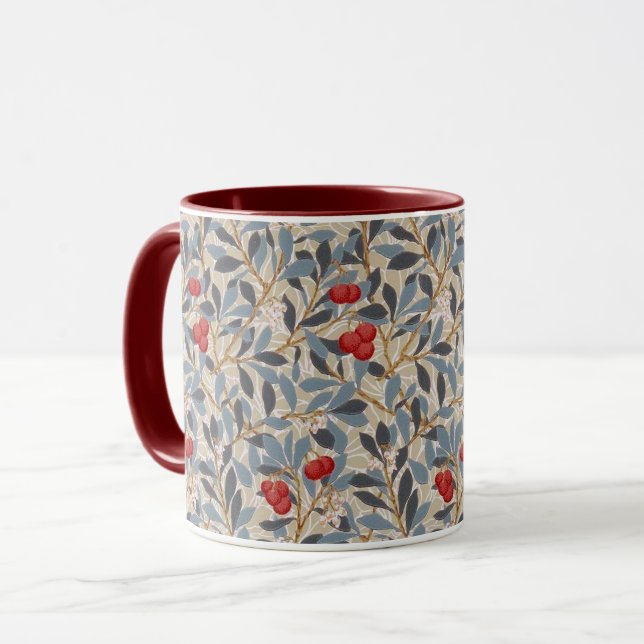 Taza Redberry Tree, William Morris (Anverso izquierdo)