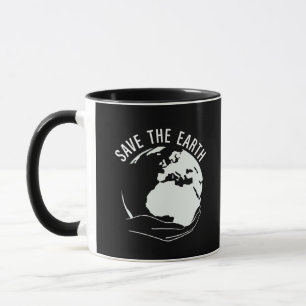 Taza Reducir el reciclaje de reutilización salvar la ti