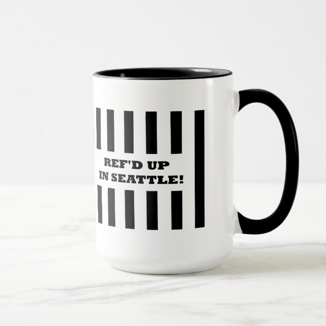 Taza Ref. d. en Seattle con referencia de reemplazo Mug (Derecha)