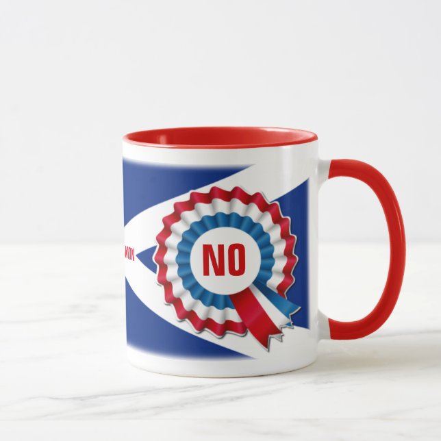 Taza Referéndum escocés ~ Ringer Mug (Derecha)