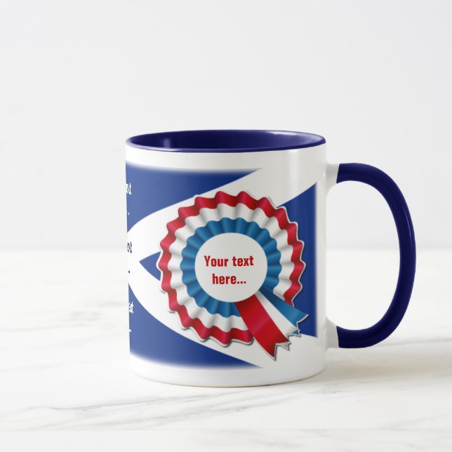 Taza Referéndum escocés ~ Ringer Mug (Derecha)