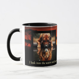 Taza Reflection of Strength Ridgeback Lion