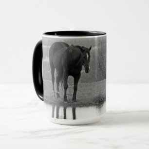 Taza Reflectionz silenciosa ~ Horse Mug